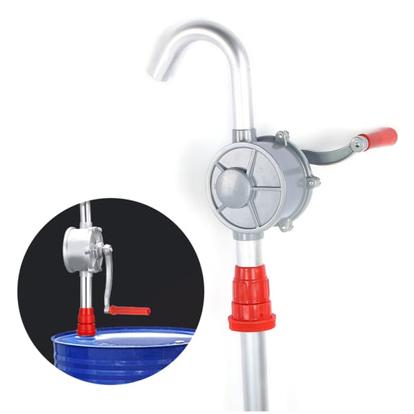 Manuell oljeutsug handpump självsugande bränsledispenser 25 mm 1 tum