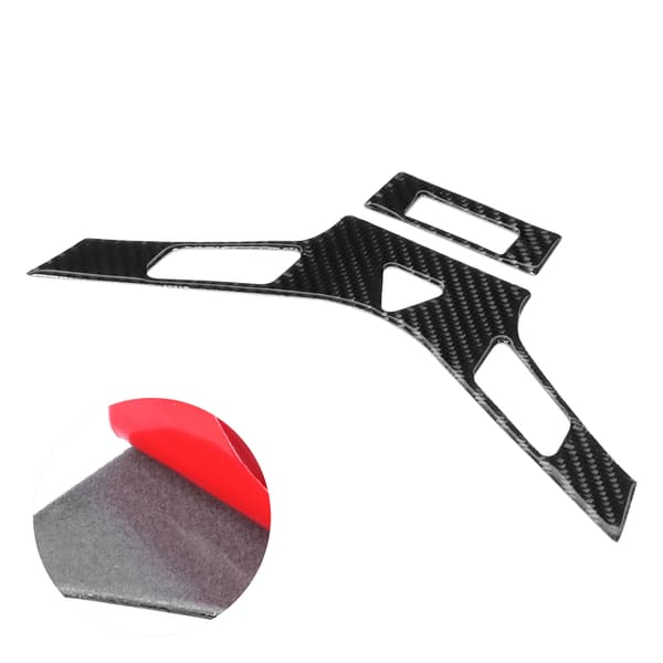 2 st Kolfiber AC Ventilationsskydd Panel Trim för Chevrolet Cruze 2009 2015