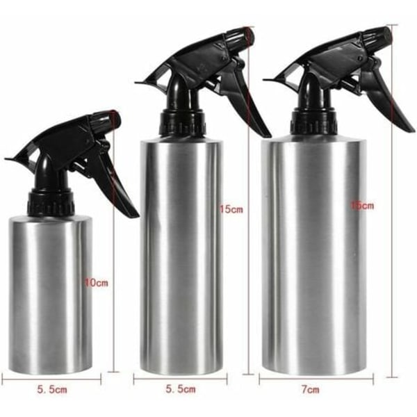 Sprayflaske Tom Sprøjte Genopfyldelig 304 rustfrit stål Håndpressende vandkande Vandkande Kedel Multi Functiona
