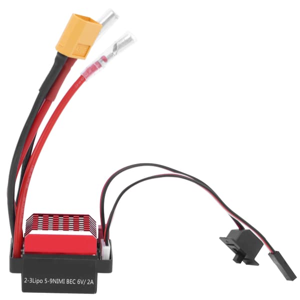 360A Elektronisk Hastighetskontroller RC Crawler Bil Toveis Børstet Vanntett ESC XT60 Plugg