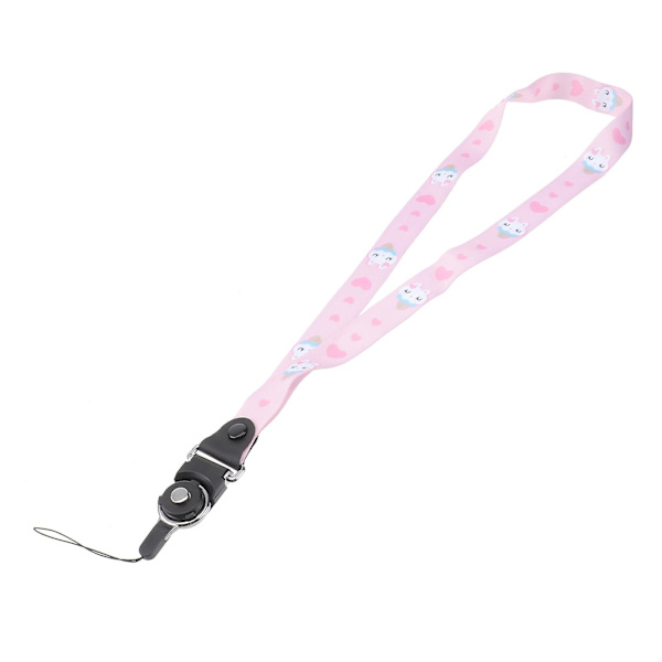 Lanyard avaimenperä Phone case Riippuva köysi Sarjakuva avaimenperä laukku riipus valkoinen possu