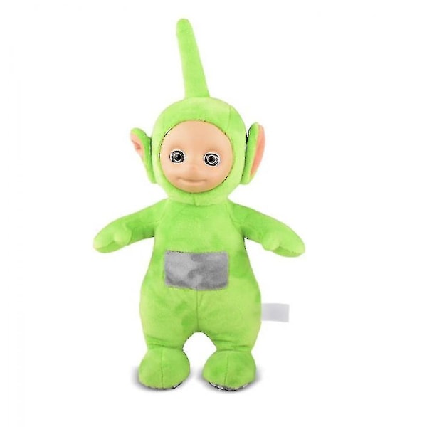 25 cm Teletubbies Early Education Plysjleketøy-plysjdukke W GREEN