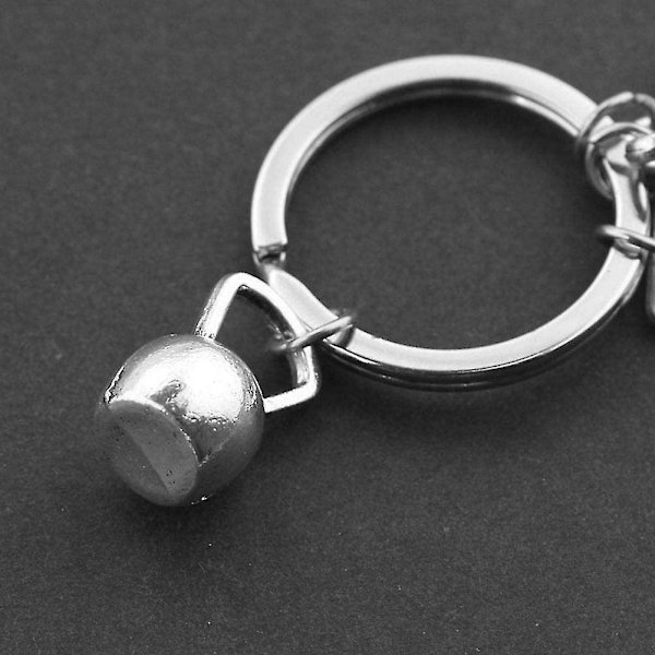 Hantel, manual, kettlebell nøkkelring