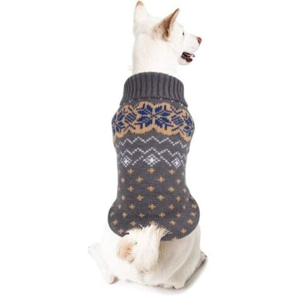 Hund Tröja, Vintervarma Hund Katt Tröja Kläder, Bekväm Pet Coat Dräkt Valp Jumper Kattunge Tröja Kläder f