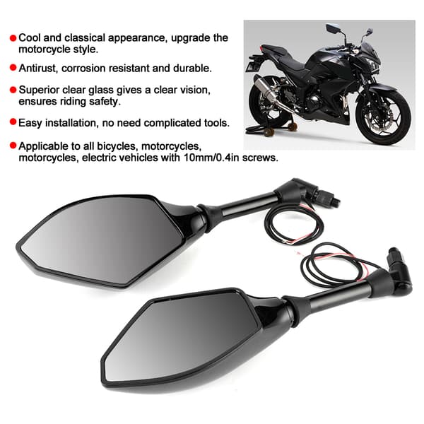 Honda Motorcykel LED Blinkers Sidospeglar Par 2st