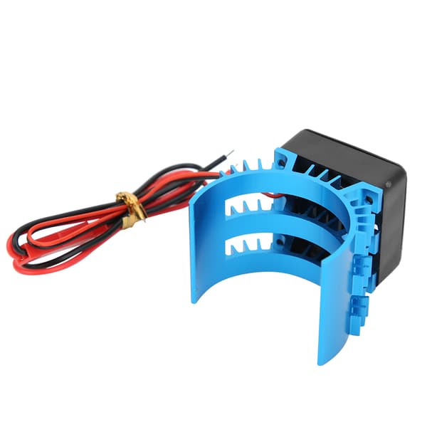 SURPASSHOBBY 41x30x40mm Køleventilator til 1/10 Elektrisk RC Bil Blå Sort