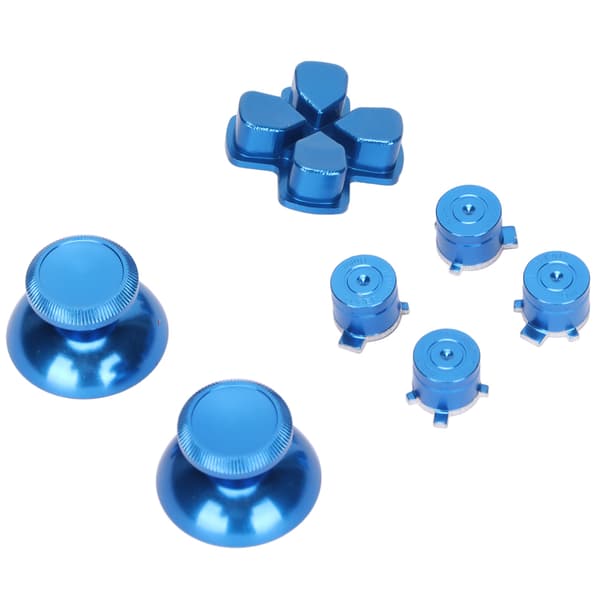 ABXY Joystick-knapper i aluminiumslegering til Playstation 5 Controller Blå