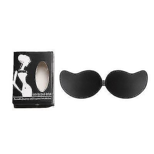 One Piece Invisible Backless Sticky BH black C