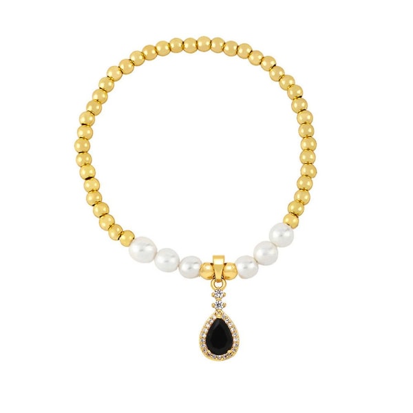 Armbånd Vintage Zircon Pearl Fashion smykker Ac9740