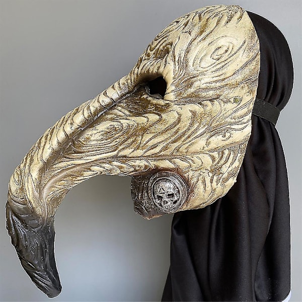 Halloween Steampunk Plague Doctor Bird Mask Nokka Cosplay Punk