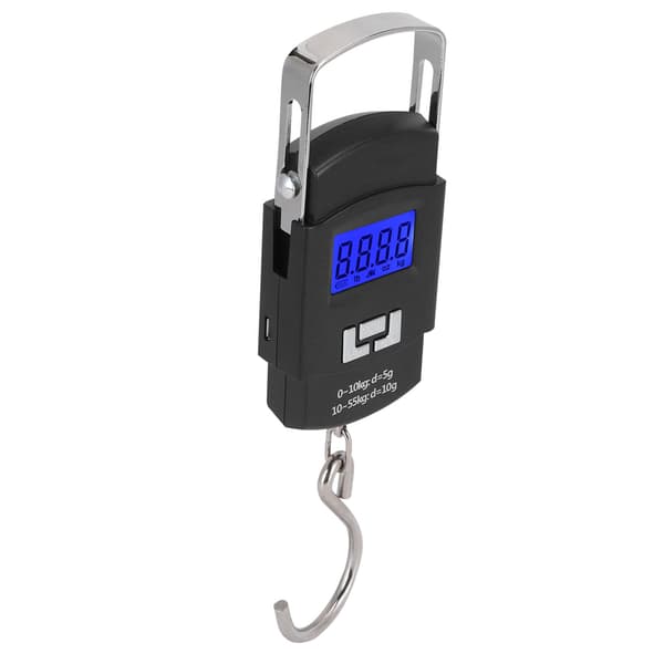Bærbar digital fiskevektskala 55 kg