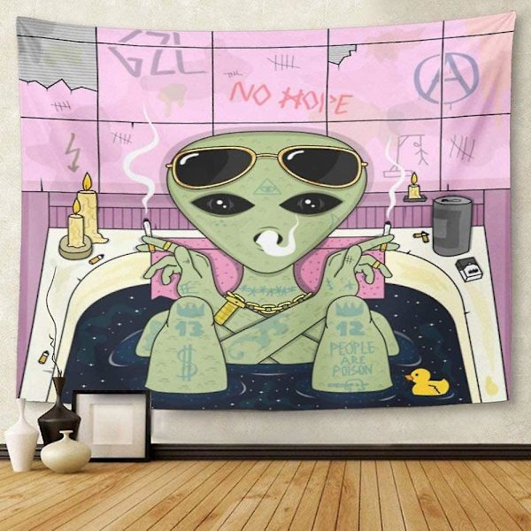 Alien dekorativ klut