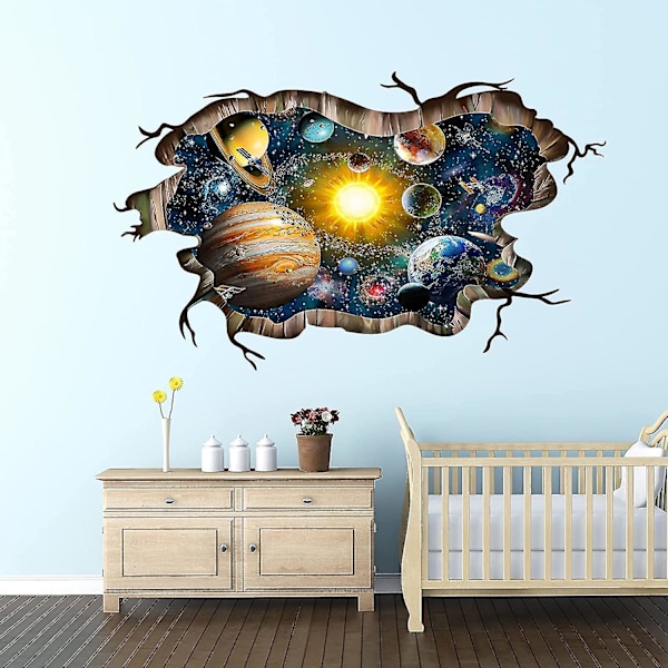 3d Broken Cosmic Galaxy vægoverføringsbilleder