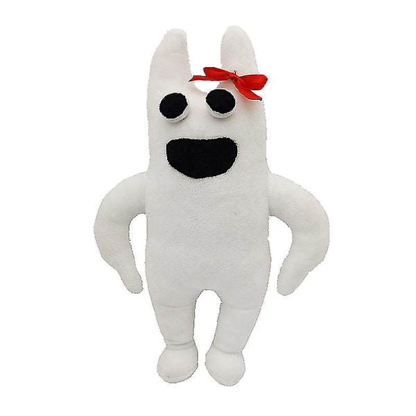 1 stk Garten Of Banban Plush Game Animasjon Rundgaver og feriegaver White