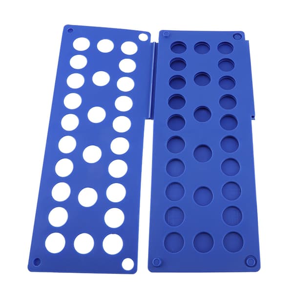 Skjorta Byxor Vikbräda Kläder Organizer Set Blå