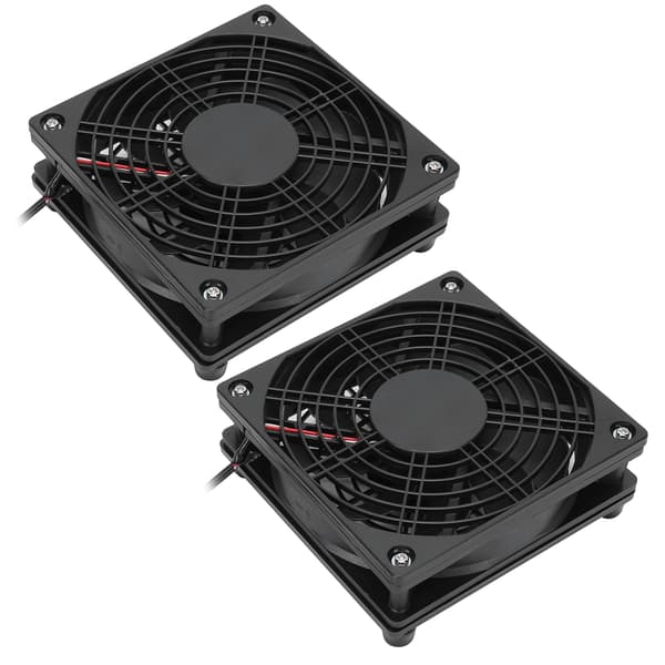2 STK Ultra Støjsvag 5V USB PC Kabinet Køleventilator Stille Computer Køler Ventilator