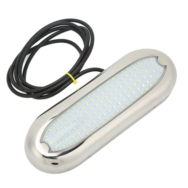 12V DC Båt Undervannslys 120 LED IP68 Vanntett Rustsikker for Skip Yachter Motorbåter Blå