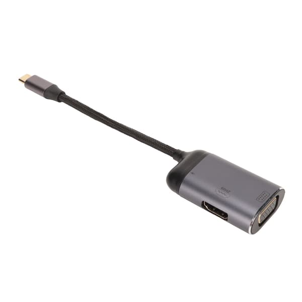 USB C Hub Type C til VGA HDMI PD 100W Dockingstation 4K 60Hz til Tablet PC