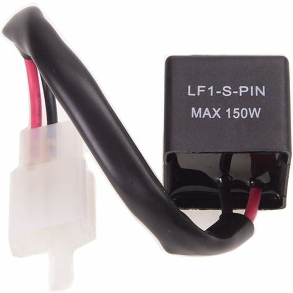 Universal 2-pin motorcykel LED-blinkrelæ Fonepro Hyper Flash blinklys