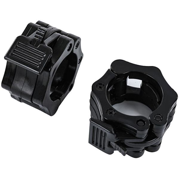 Oppgrader svart 1 par (diameter 5cm) spesiell plastspenne for vektstang,