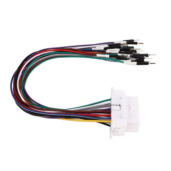 16-pin OBD2-stikkabel, svejsefri diagnostisk jumperadapter, fjernelse af fejlkoder