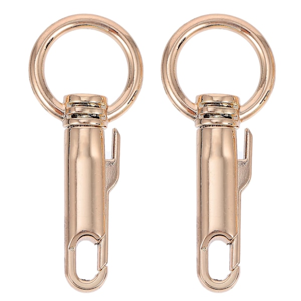 2st Väska Spännen Bra Användbar Väska Snap Hook Metall Väska Spännen Kedja Handväska Spännen Golden