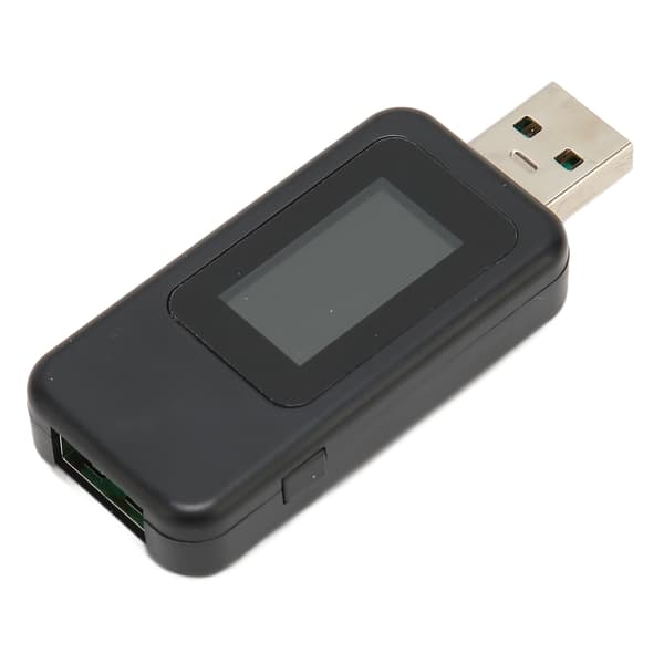 USB Tester Digital LCD Display Power Meter 0-6.5A 4-30V Spænding Strøm Multimeter
