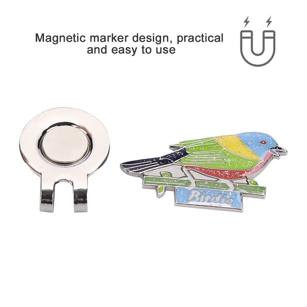 Magnetisk Golfbold Markør Clip til Hat