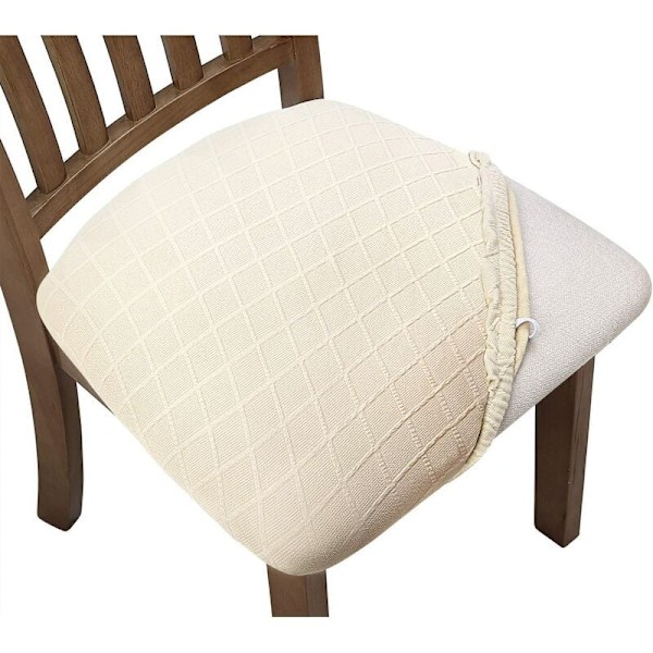 Matstolsöverdrag 4 delar Universal Avtagbar Elastisk Stretch Slipcover för dekoration Bröllopsmöte Jul mm