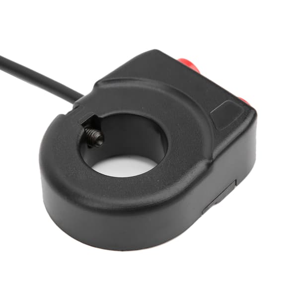 Universell motorsykkelstyre 22 mm hull frontlys tåkelys bryterkontrollknapp