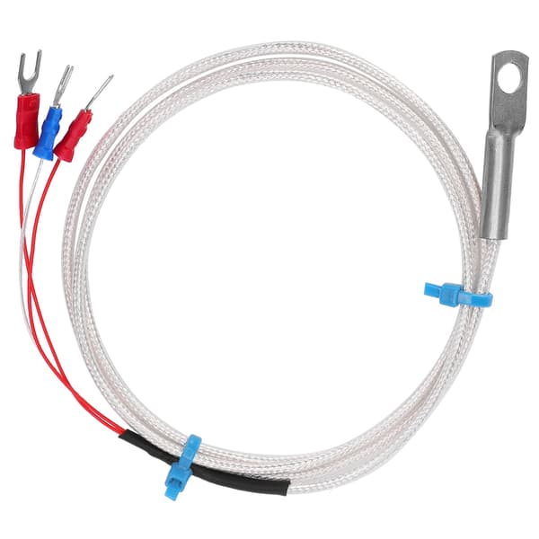 PT100 Termistor Temperatursensor Sond 3m Runt Hål Patch Typ Noggrann Mätning
