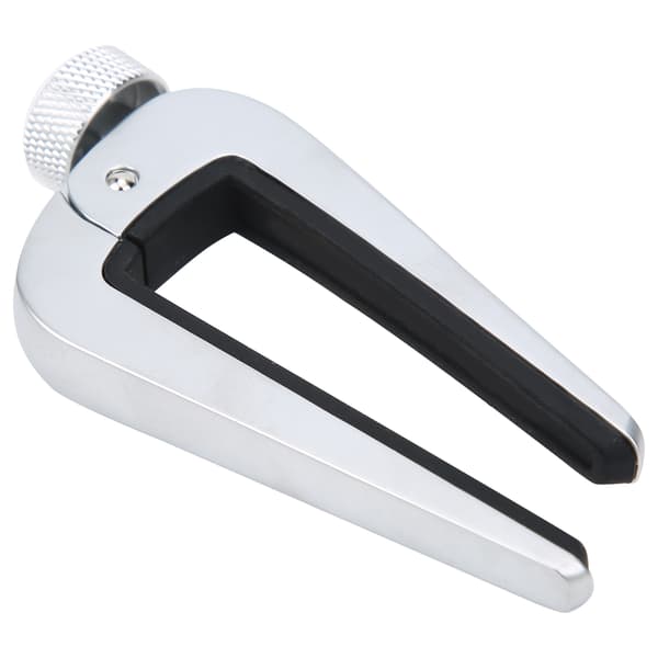 Multifunktionell Flanger Gitarr Capo Ukulele Stämningsspänning Musikinstrument Tillbehör Silver