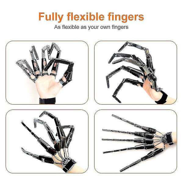 Halloween ledade fingrar, 3d- printed ledade fingrar