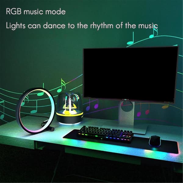 Smart Rgb Nattlys Led Lysring Pickup Live Lysfyll 16cm
