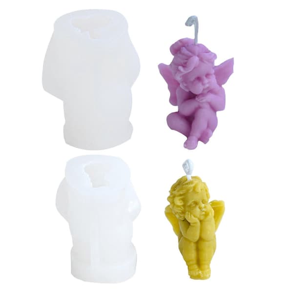Dekorering af støbegods Epoxyforme 3D Lysfremstilling Bagning Silikone DIY 3D Håndværk Søde forme Silikone Håndværksforme