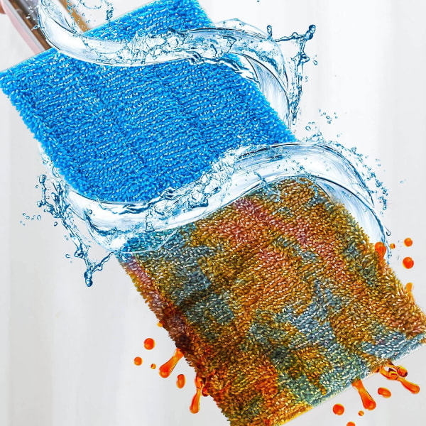 4 Återanvändbar trasa för Swiffer Wetjet Mops Ersättning Wetjet Mop Spray Maskintvättbar (4)