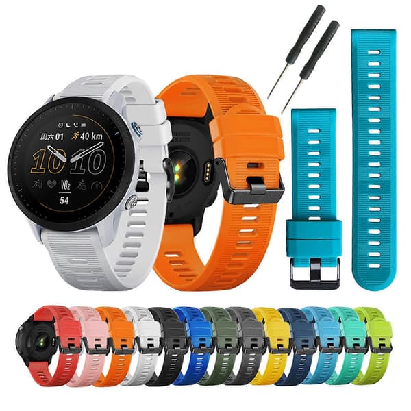Silikonarmband för Forerunner955 Sportklocka Rem Loop Armband Bälte 1