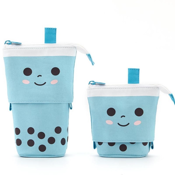 Multifunktionell indragbar Polka Dot Milk Tea Bag (Blue Velvet Milk Tea)