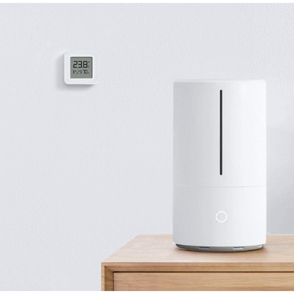 Xiaomi Mi Temperatur fugtighedsmonitor 2 Smart indendørs termometer hvid, 1,5" LCD-skærm, Bluetooth, lang batterilevetid，