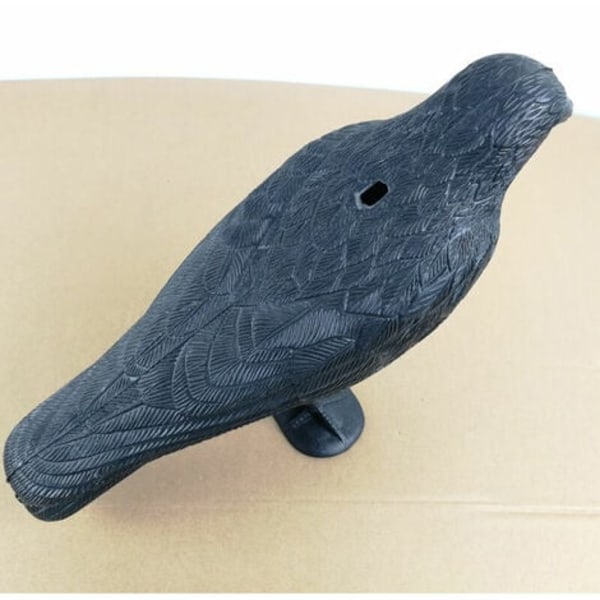 Black Crow, Pigeon Repeller ja muovinen kyyhkynen karkotin, Bird Repeller, Luonnollinen tuholaistorjunta, Suojaus ärsytystä vastaan