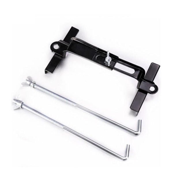 23 cm Universal Bilbatteri Metal Opbevaringsstativ Clamp Bracket Metal Holder Justerbar