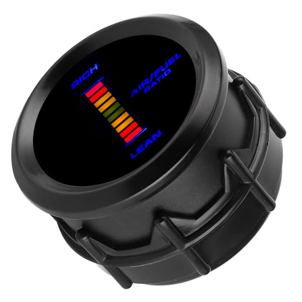 Universal Luft/Bränsleförhållande Mätare 52mm Blå LED Bilmätare