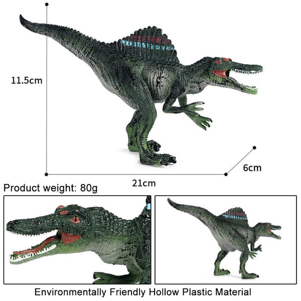 Spinosaurus Dinosaur Modell Hul Samleleke for Barnelæring