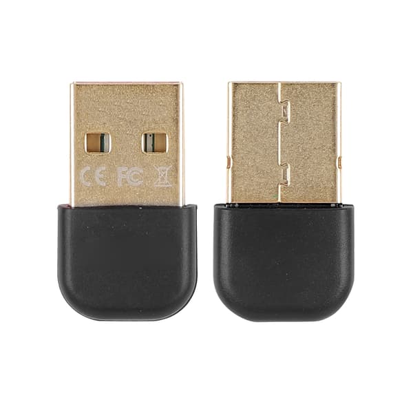 BTA 403 CSR8510 Chip Dobbelt Forgyldt USB Bluetooth Adapter 3Mbps til Mobiltelefon Tablet Sort