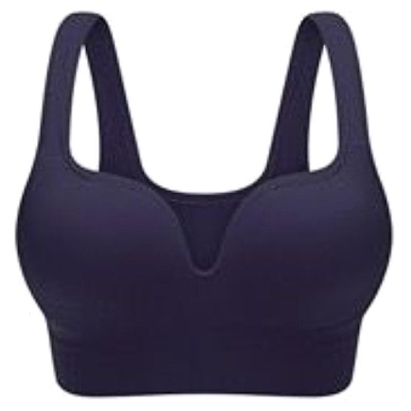 Naisten harjoittelu Jooga Kuntosali Urheilu Fitness Push Up Bra Black L