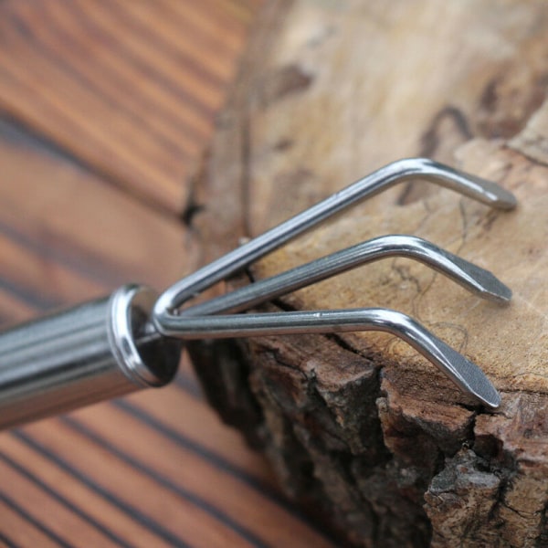Set Mini Trädgårdsväxt Krukverktyg Liten spade Rake Trädgårdsarbete för suckulentväxter Kaktus Miniatyr inomhusväxter(