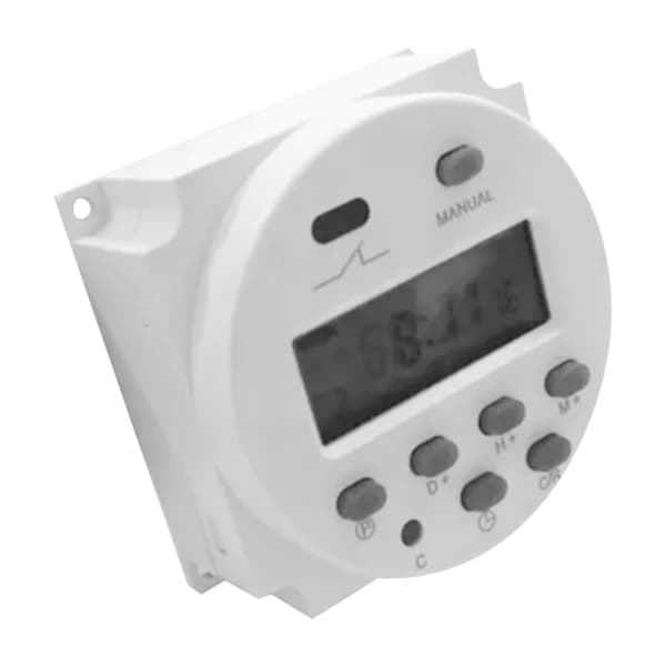 Digital Timer Microcomputer Tidsstyringsbryter LCD-skjerm CN101A DC12V 4 Kabler