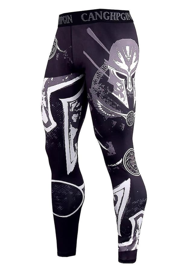 Herrtights Löpning Kompression Sportbyxor 1
