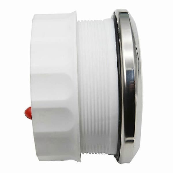 2-i-1 85mm Marine Gps Tachometer 0-200km/t Speedometer Sølv+sort