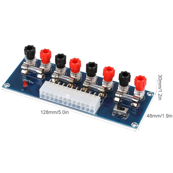 ATX Strømforsyningstester Desktop PC Transfer Board Modul